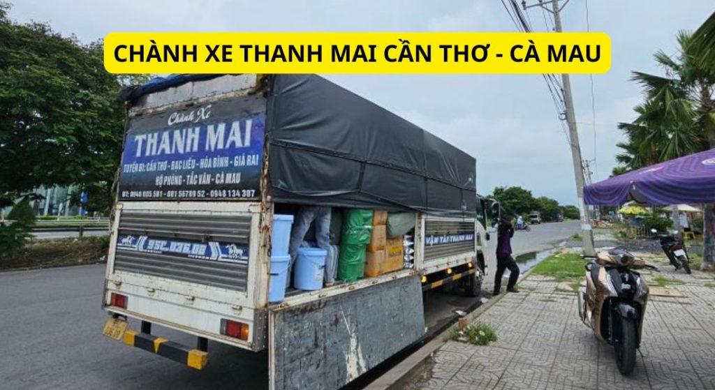 CHÀNH XE THANH MAI CẦN THƠ - CÀ MAU