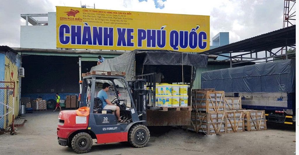 Chành Xe Con Rùa Biển