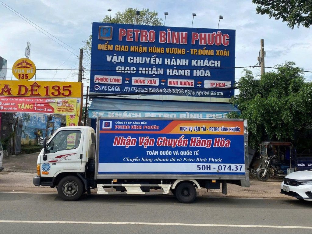 Chành Xe Petro Bình Phước