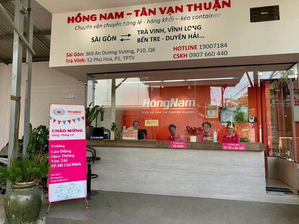 Chành xe Hồng Nam