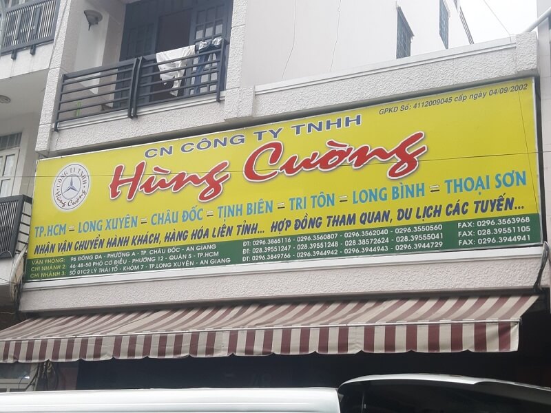 Chành xe Hùng Cường