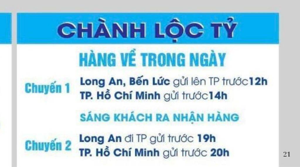 Chành xe Lộc Tỷ