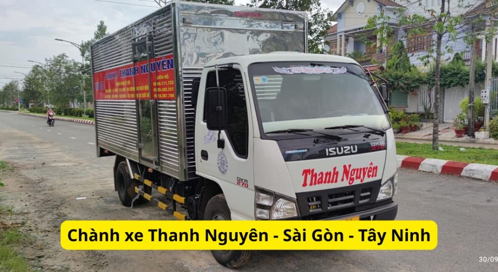 Chành xe Thanh Nguyên - Sài Gòn - Tây Ninh