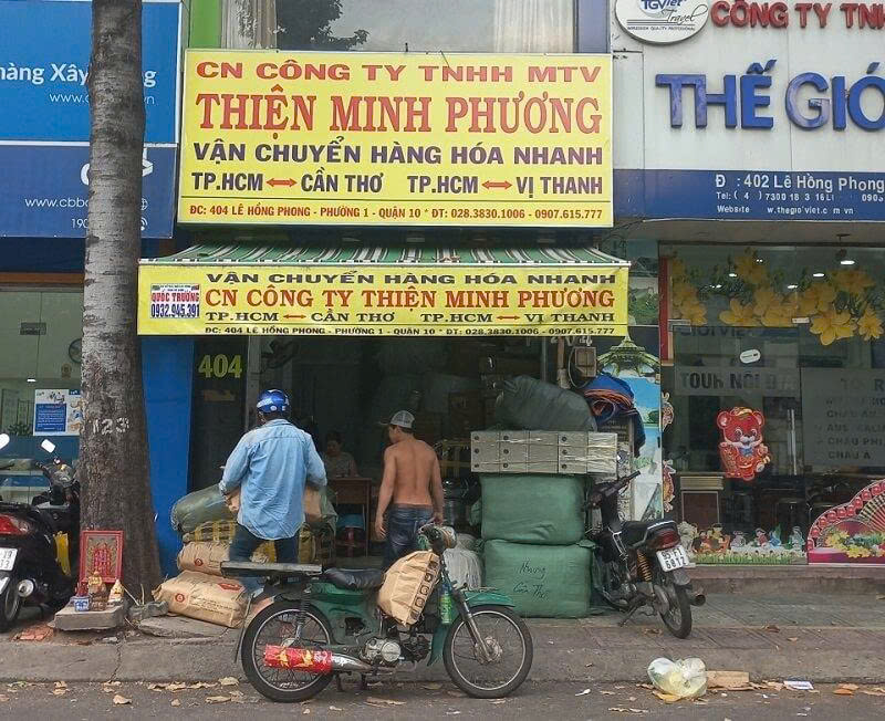 Chành xe Thiện Minh Phương