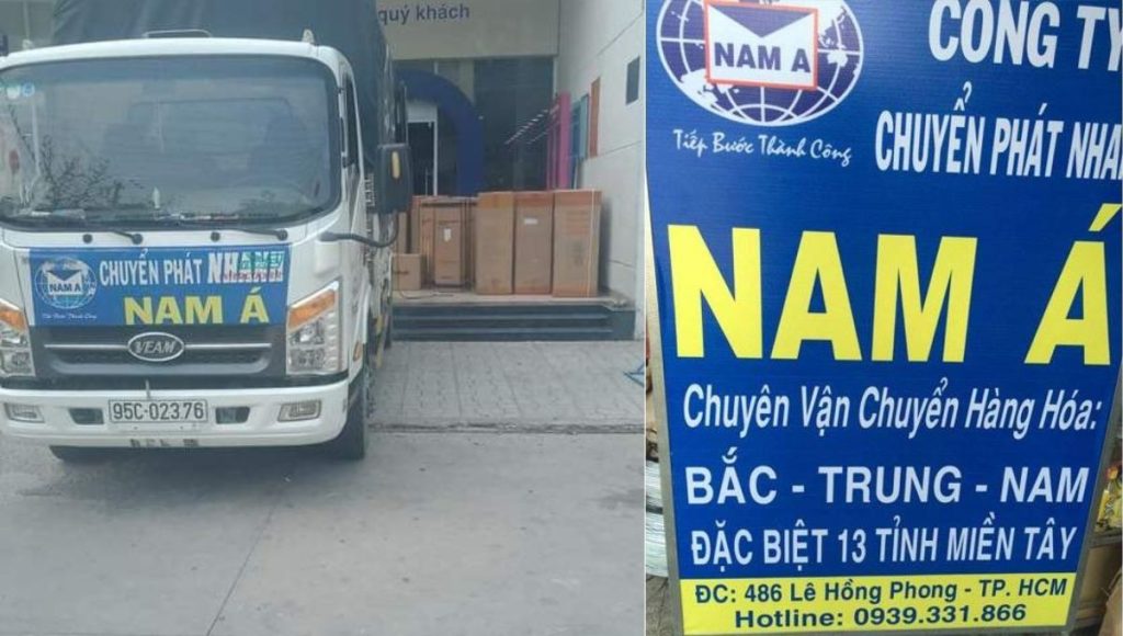 chành xe Nam Á