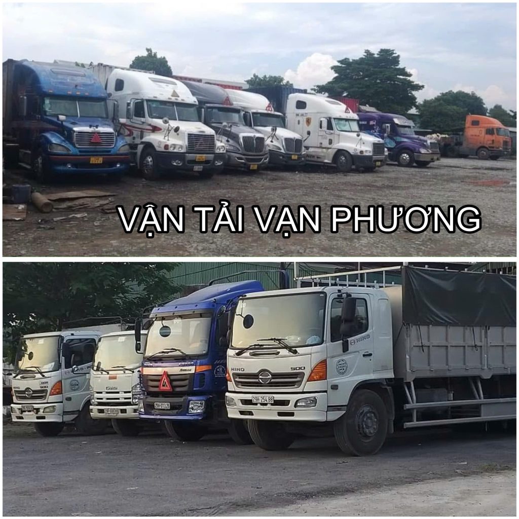 Các phương tiện vận tải của chành xe Vạn Phương