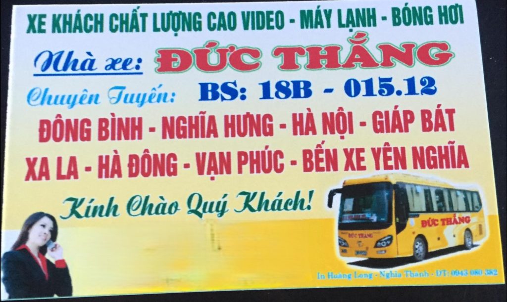 chành xe Đức Thắng