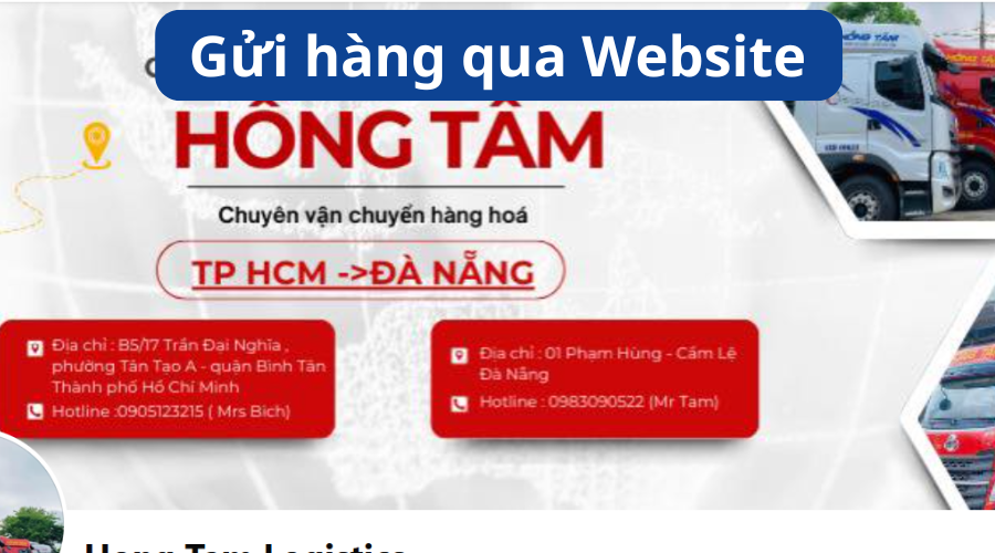 chành xe Hồng Tâm