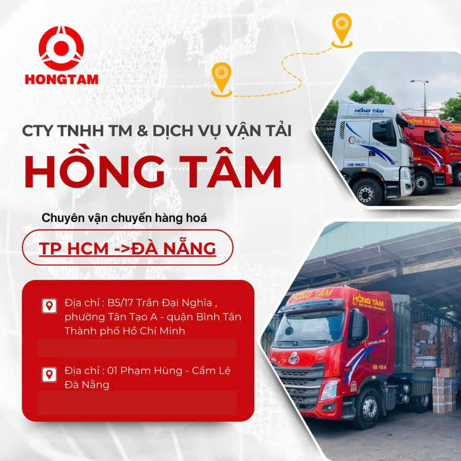 chành xe Hồng Tâm