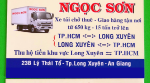 chành xe Ngọc Sơn