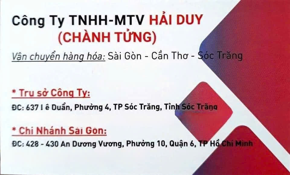 Chành Xe Hải Duy