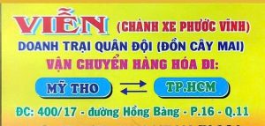 Chành Xe Phước Vĩnh
