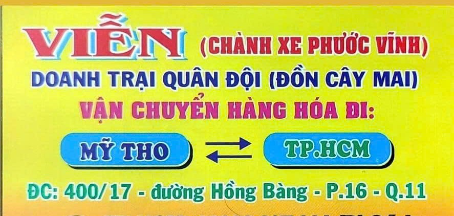 Chành Xe Phước Vĩnh