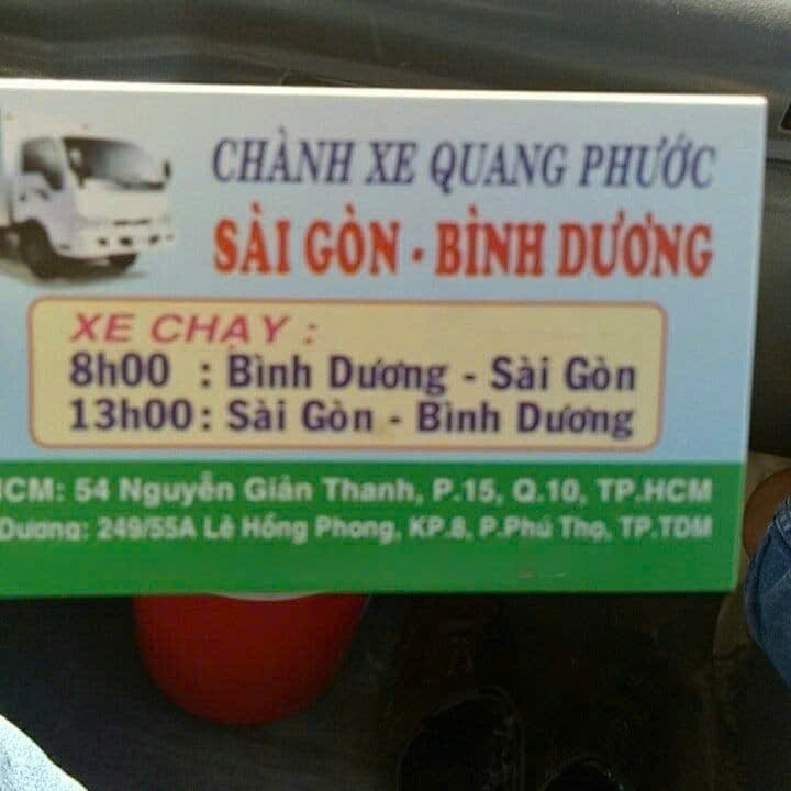 Chành xe Quang Phước
