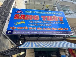 chành xe sang thùy