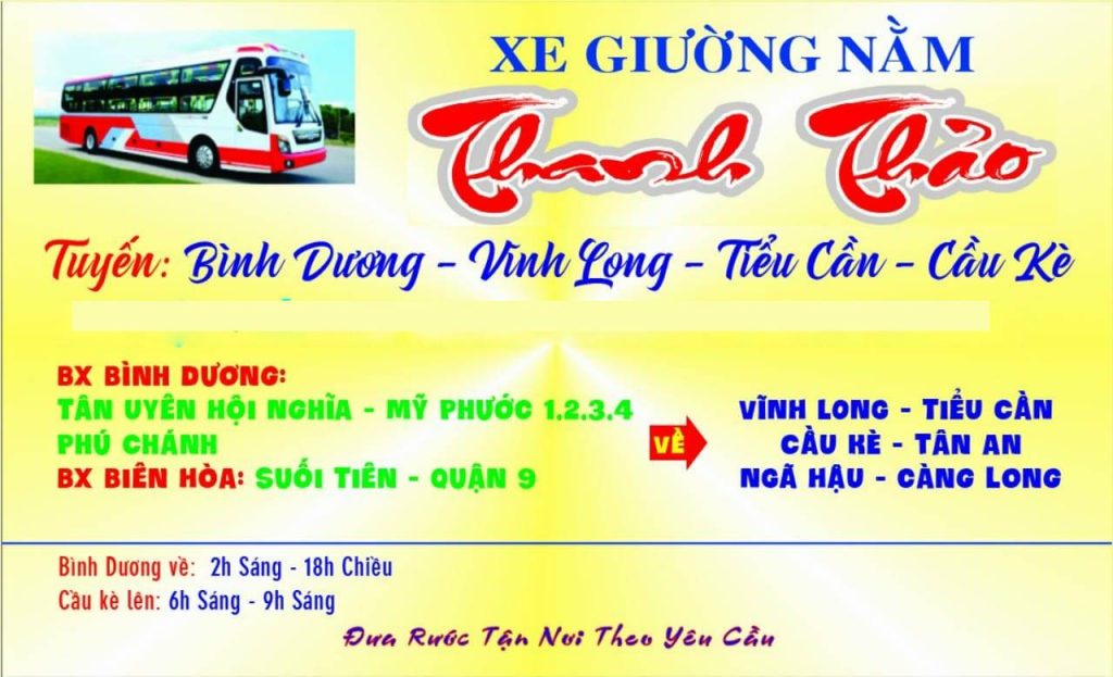Giới Thiệu Về Chành Xe Thanh Thảo