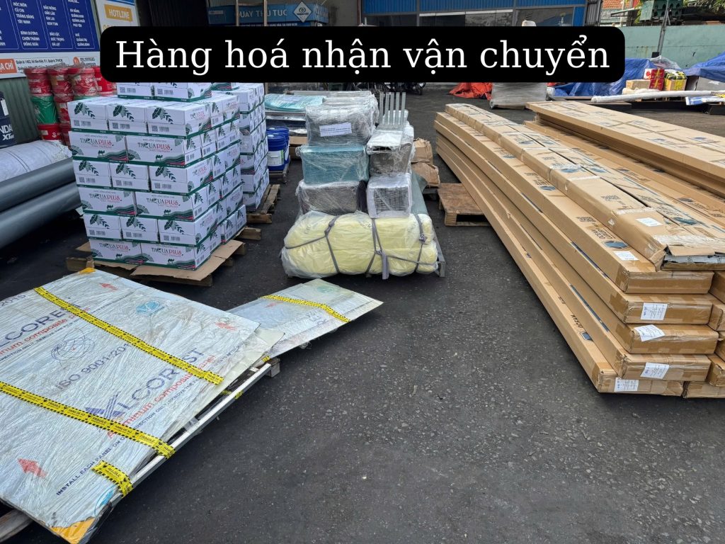 Hàng hoá nhận vận chuyển từ đồng nai đi hải dương