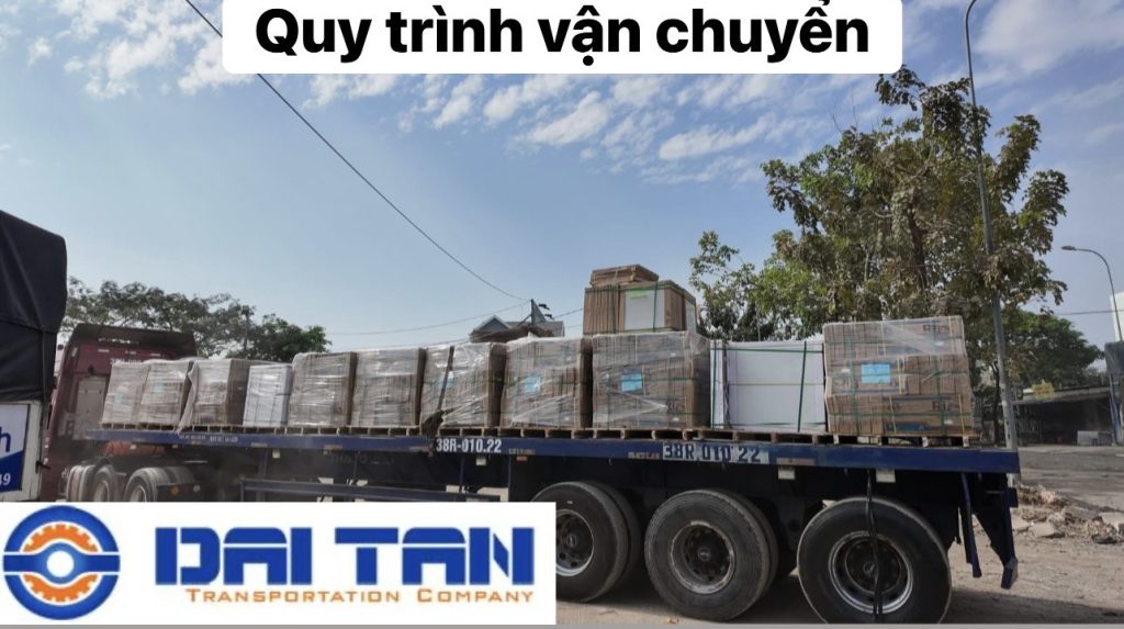 quy trình vận chuyển