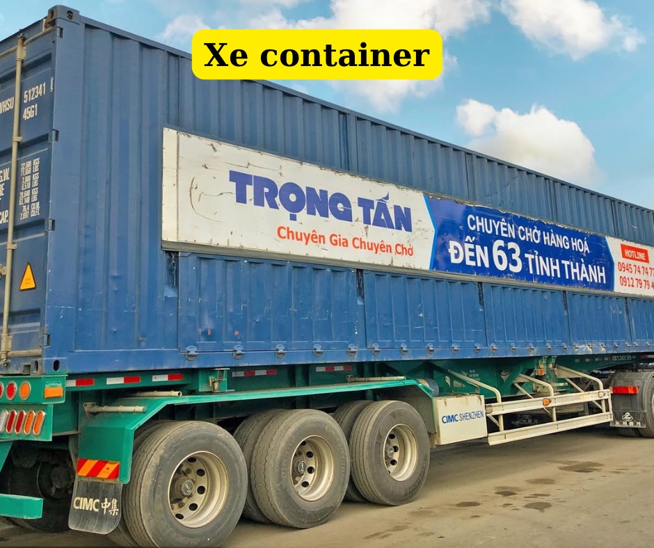 xe container từ đồng nai đi vĩnh phúc